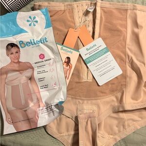 Bellefit Women's Postpartum Girdle - Cream